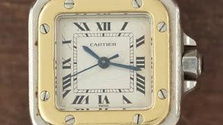 Restoration of old Cartier Santos. I was shocked when I opened this watch!