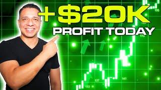 +$20K PROFIT Today across all my Prop Firm accounts - Trade Recap