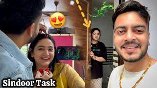 Sibbu ke Upper Chipkali Gir Gayi  Sindoor Ka Task Done  Rachit Rojha Vlogs