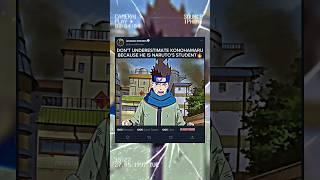  DON'T UNDERESTIMATE  KONOHAMARU...️ #konohamaru #sixpaths #narutoshippuden #animeshorts