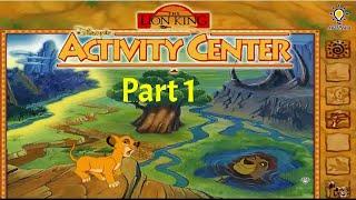 Gameplay ABC,Difference,Hide & Seek - Disney's The Lion King: Activity Center Part 1 No Commentary