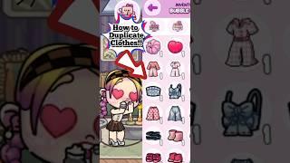 How to Duplicate Clothes  #avatarworld #avatarworldhacks