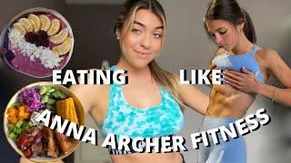 EATING and TRAINING like ANNA ARCHER FITNESS for 24 HOURS (nourish bowl, smoothie bowl etc...)