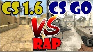 CS 1.6 VS CS GO RAP ¿Quien gana? By Sudorfrio Alias Krone / Video Counter Strike Rap