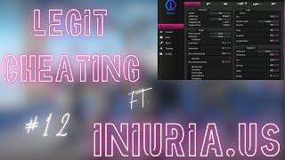 CS2 Legit Cheating ft. Iniuria.us #12 *Full Match* Getting Rank Back