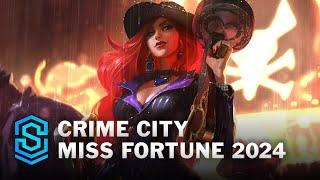 Crime City Miss Fortune Skin Spotlight - League of Legends