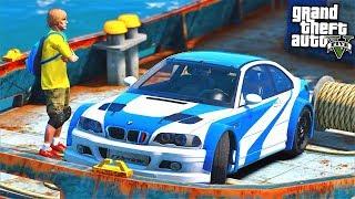 РЕАЛЬНАЯ ЖИЗНЬ В GTA 5 - ПОГРУЗИЛИ BMW M3 ИЗ NFS НА КОРАБЛЬ И ОТПРАВИЛИ В СЕВЕРНЫЙ ЯНКТОН!  ГАРВИН