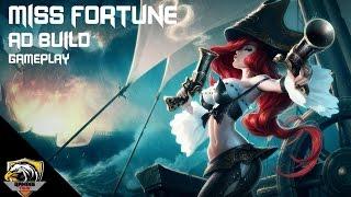 League of Legends - Miss Fortune AD BUILD - Aram Gameplay!