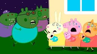 Zombie Apocalypse, Zombies Appear At The Laboratory‍️ | Peppa Pig Funny Animation