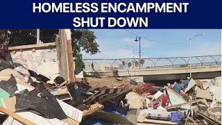 Bay Area city's largest homeless encampment shut down | KTVU