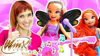 Winx! Куклы Винкс Блум, Стелла, Флора и Маша Кануки Кануки! Новые коллекции. Распаковка