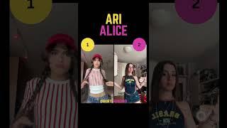 Ari Cryztal   vs. Alice Perego  Dance Quer Engravidar Rate 1 or 2  #tiktok #dance #fyp