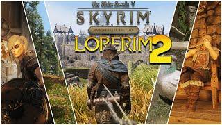 A Remaster Of A Remaster?! 3000+ Mods - The Elder Scrolls Skyrim - Lorerim 2.0!!