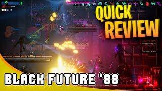 Black Future '88 Review - The most visually appealing roguelike ever?