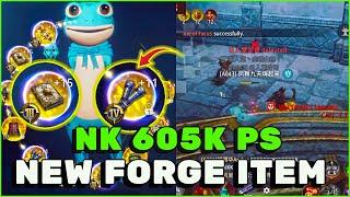 NK 605K PS WITH NEW FORGE SECONDARY WEAP  & FORGE4 GLOVES |FF VS HOF | TOBDRF | MIR4