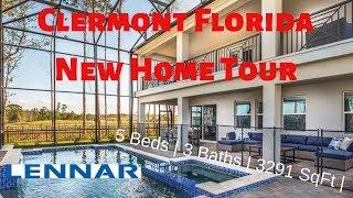 Clermont Florida New Home For Sale | Residence 3 Model by Lennar Homes at Hidden Lake | $352K*