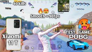 Xiaomi 11T test game PUBG Ultra 90 FPS Performance PUBG MOBILE