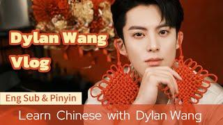 Dylan Wang Vlogcan’t even reunite with my family during the Chinese New Year王鹤棣Learn Chinese