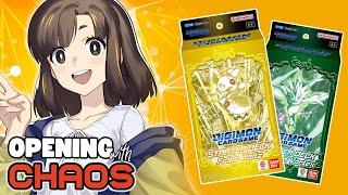 Digimon TCG - Fable Waltz & Guardian Vortex Starter Decks | OPENING