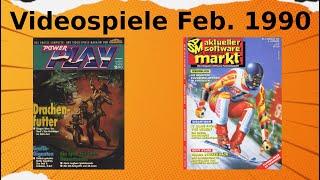 So waren Retrospiele im Jahre 1990 Februar