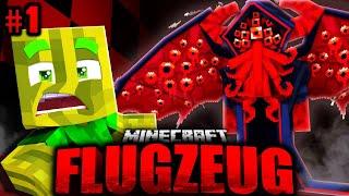 WILLKOMMEN... BEIM... "TEUFEL"?! - Minecraft FLUGZEUG #01