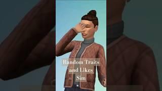 Sim Inspired by Random Likes+Traits (noCC) #sims4 #thesims4 #sims4cas