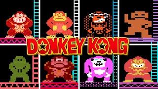 Donkey Kong ️ Versions Comparison ️ Arcade, C64, Atari 2600, MS-DOS, ZX Spectrum, NES and More