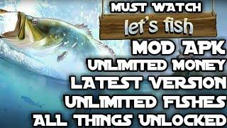 how to download let's fish mod apk || lets fish mod apk latest version