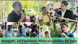 Isoqjon Jo’raxonov Namanganda to’y xizmatida