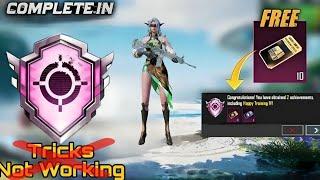 How To Complete Happy Training Achievement InBGMI And PUBG Mobile |I Why Tricks Not Working |l PUBGM