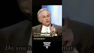 Richard Dawkins SHUTS a Muslim Scholar up by 1 question #shorts #religion