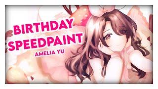 Amelia Yu - Royale High Youtuber - Birthday Speedpaint