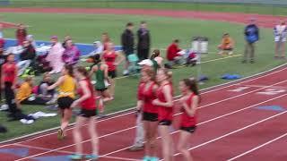 Anichka's amazing comeback from 40 yards behind in the 4 x 400 relay