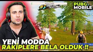 YENİ MODDA RAKİPLERE BELA OLDUK !! EFSANE FİGHT  | PUBG MOBİLE