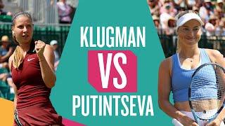 Yulia Putintseva v Hannah Klugman Highlights | Lexus Nottingham Open 2025 | LTA