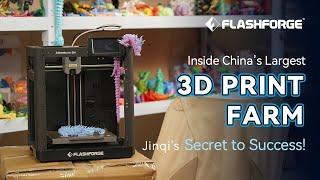 Inside China’s Largest 3D Print Farm: Jinqi's Secret to Success!