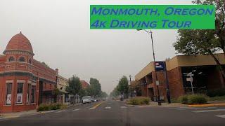 Monmouth, Oregon | 4k Driving Tour | Western Oregon University