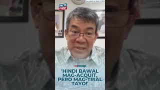 Proceed with the impeachment trial