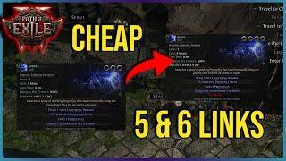 MAKE 5 & 6 LINKS FOR CHEAP in Path of Exile 2!