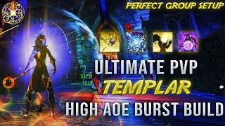 ULTIMATE TEMPLAR PvP BUILD!!! ⭐ CRAZY AoE BURST COMBO BUILD ⭐ ESO Templar Build DragooX