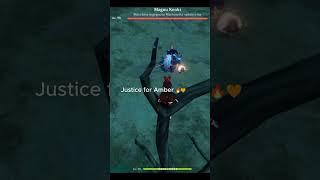 When you finally build Amber… and she goes full GOD MODE   #genshinimpact #Ambercarry