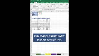 Excel Magic Trick #31 | Vlookup in Excel | #shorts