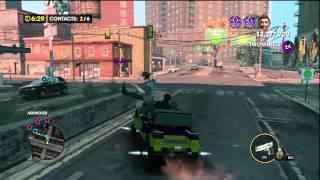 Game Fails: Saints Row 3 "He is really excited about that golf cart"