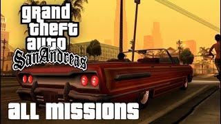 GTA SAN ANDREAS (PS4) All Missions - Full Game Walkthrough (1080p) No Commentary