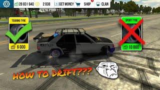 How to drift in car parking multiplayer full guide