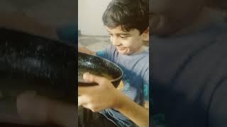 drink a noodles soup #Ibrahim Rana