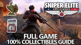 Sniper Elite Resistance - 100% Collectibles Locations Guide (Letters, Documents, Items, Workbenches)