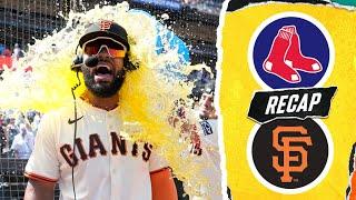 Red Sox vs. Giants Game Highlights (6/22/25) | MLB Highlights