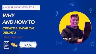 Why and How To create Swap Space on Ubuntu