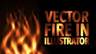 Vector Fire in Illustrator